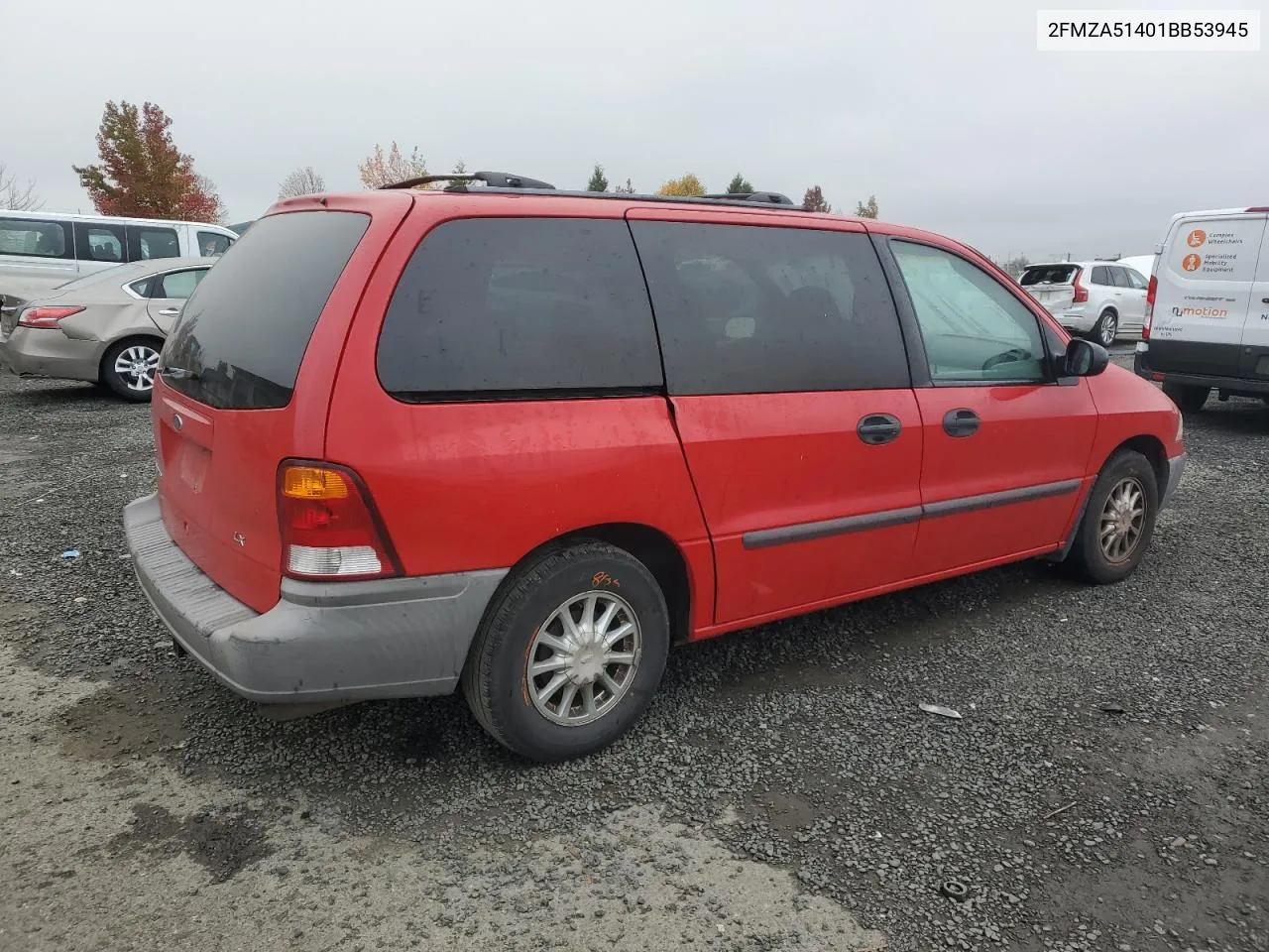 2001 Ford Windstar Lx VIN: 2FMZA51401BB53945 Lot: 79484984