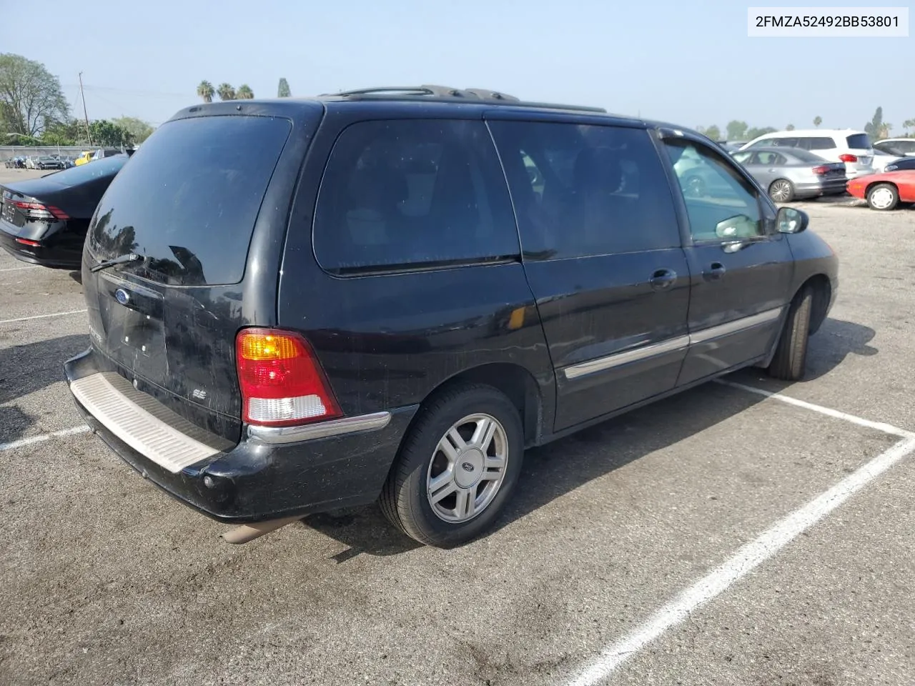 2002 Ford Windstar Se VIN: 2FMZA52492BB53801 Lot: 57503244