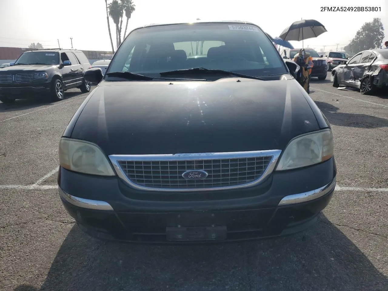 2002 Ford Windstar Se VIN: 2FMZA52492BB53801 Lot: 57503244