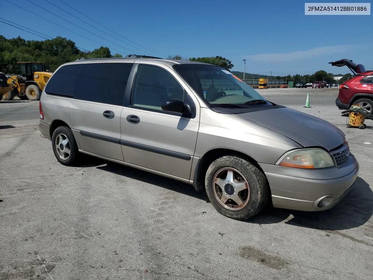 2002 Ford Windstar Lx VIN: 2FMZA51412BB01886 Lot: 68311164