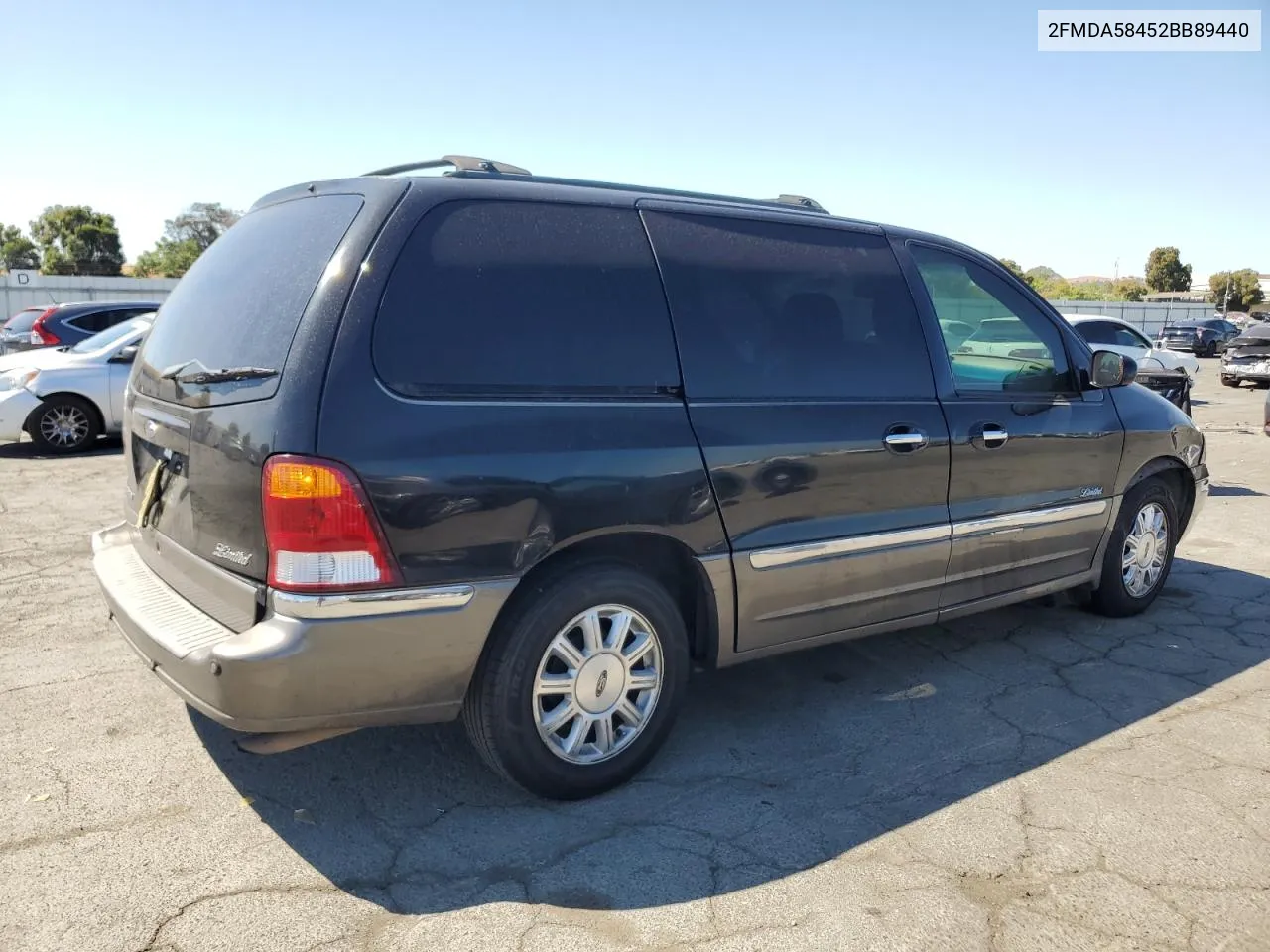 2002 Ford Windstar Limited VIN: 2FMDA58452BB89440 Lot: 69278234