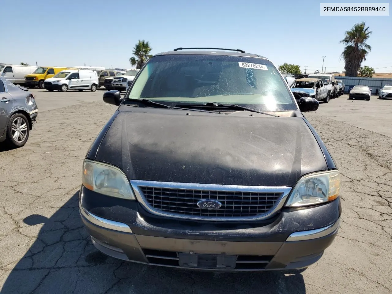 2002 Ford Windstar Limited VIN: 2FMDA58452BB89440 Lot: 69278234