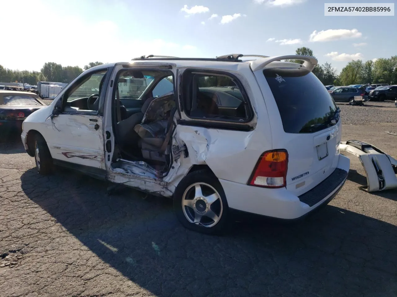 2002 Ford Windstar Sport VIN: 2FMZA57402BB85996 Lot: 69498454