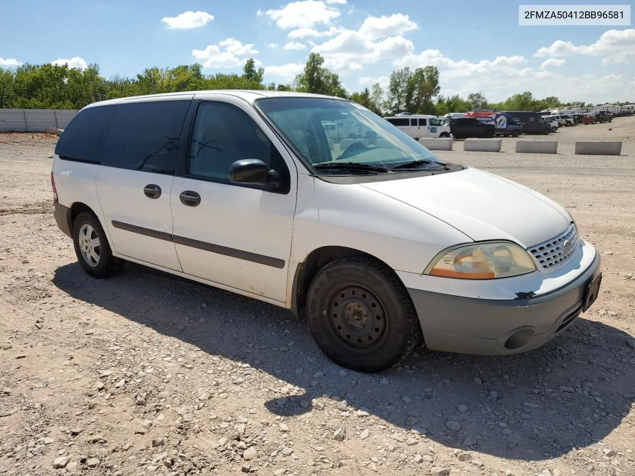 2002 Ford Windstar Lx VIN: 2FMZA50412BB96581 Lot: 70620714