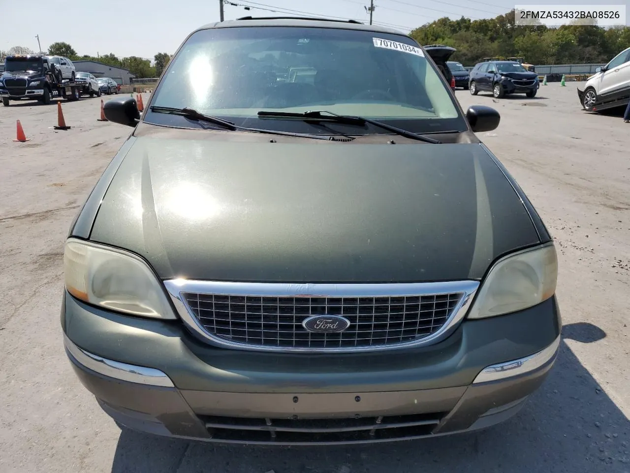 2002 Ford Windstar Sel VIN: 2FMZA53432BA08526 Lot: 70701034