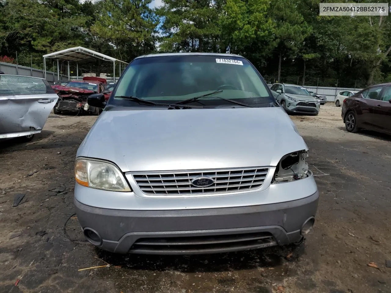 2002 Ford Windstar Lx VIN: 2FMZA50412BB52175 Lot: 71832164