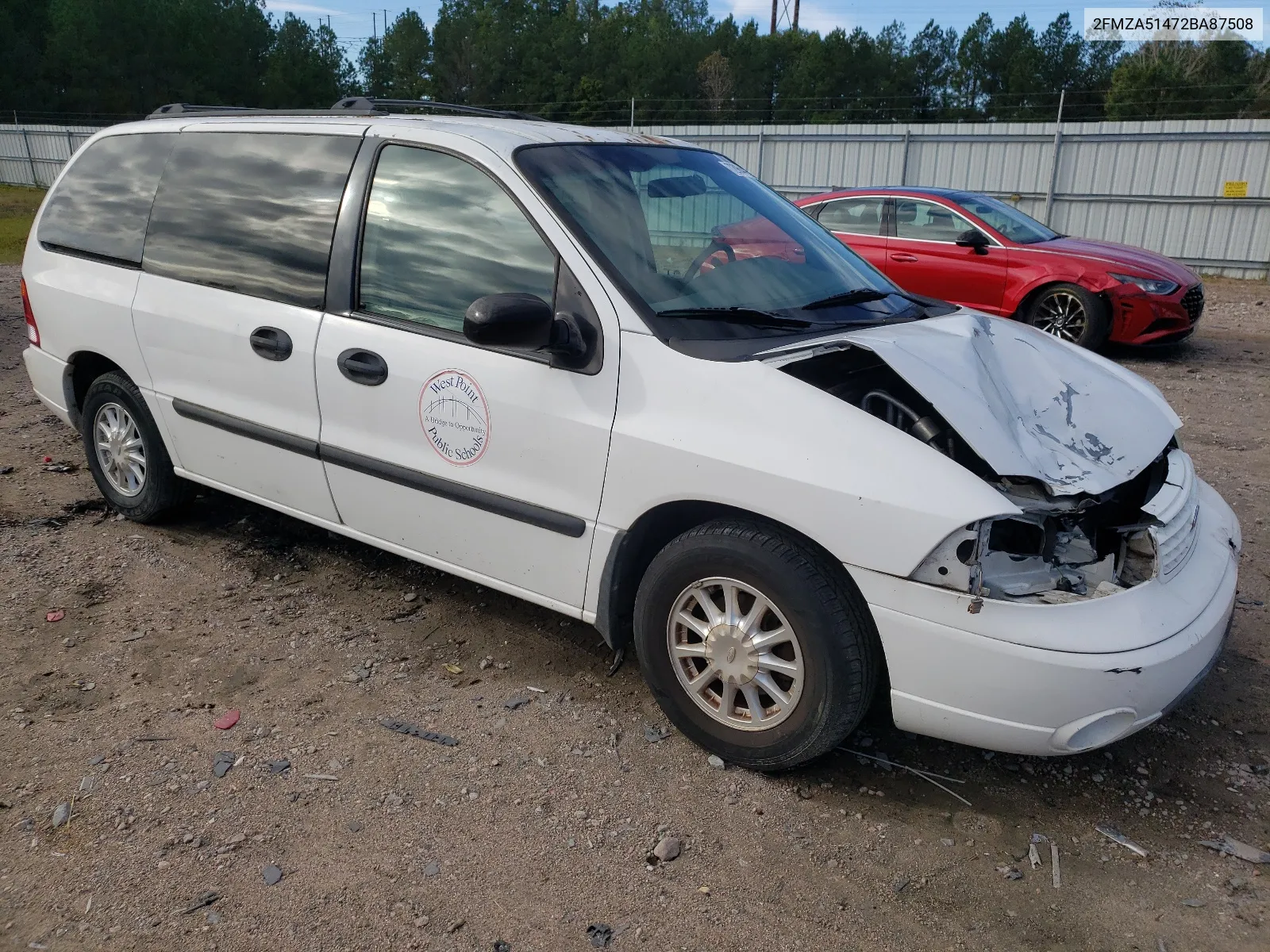 2002 Ford Windstar Lx VIN: 2FMZA51472BA87508 Lot: 72064423