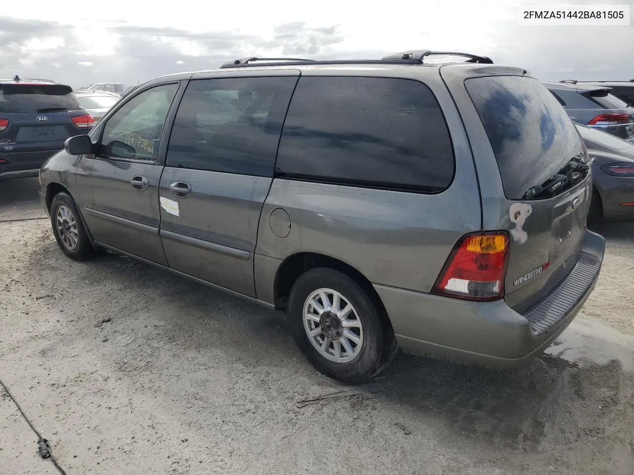 2002 Ford Windstar Lx VIN: 2FMZA51442BA81505 Lot: 76339494