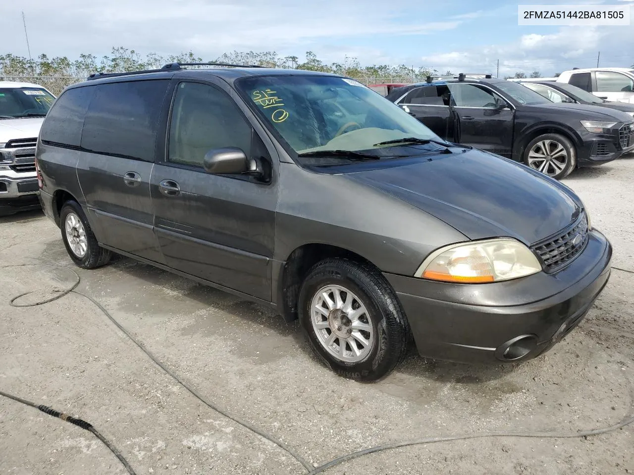 2002 Ford Windstar Lx VIN: 2FMZA51442BA81505 Lot: 76339494