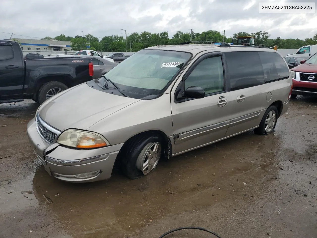 2003 Ford Windstar Se VIN: 2FMZA52413BA53225 Lot: 53474364