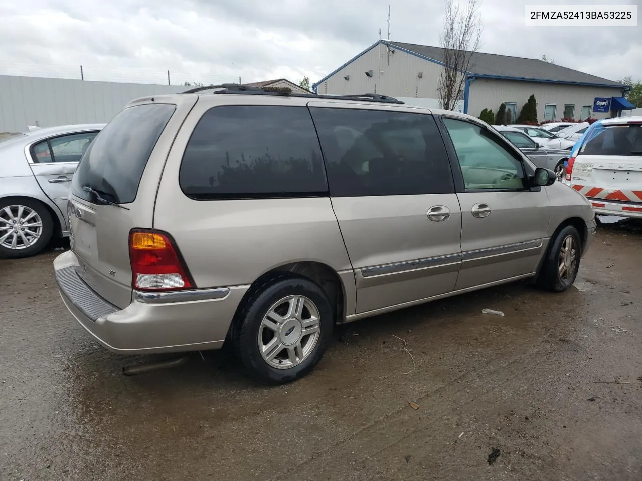 2003 Ford Windstar Se VIN: 2FMZA52413BA53225 Lot: 53474364