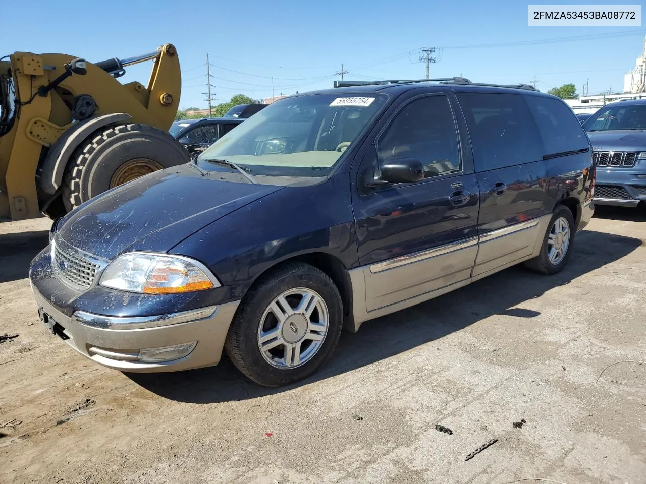 2003 Ford Windstar Sel VIN: 2FMZA53453BA08772 Lot: 56955754