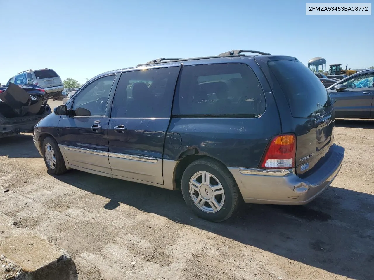 2003 Ford Windstar Sel VIN: 2FMZA53453BA08772 Lot: 56955754