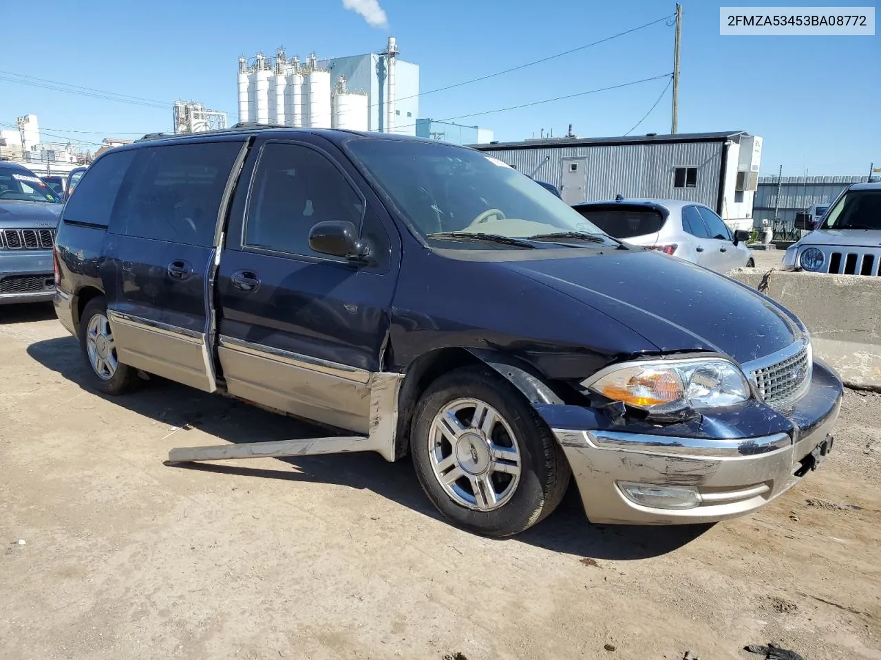 2003 Ford Windstar Sel VIN: 2FMZA53453BA08772 Lot: 56955754