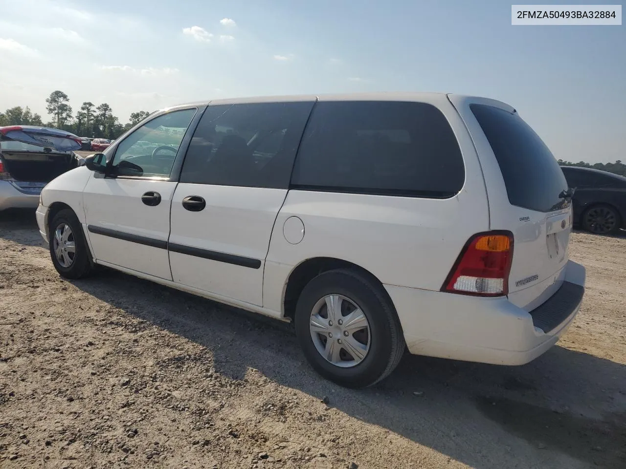 2003 Ford Windstar Wagon VIN: 2FMZA50493BA32884 Lot: 66747734