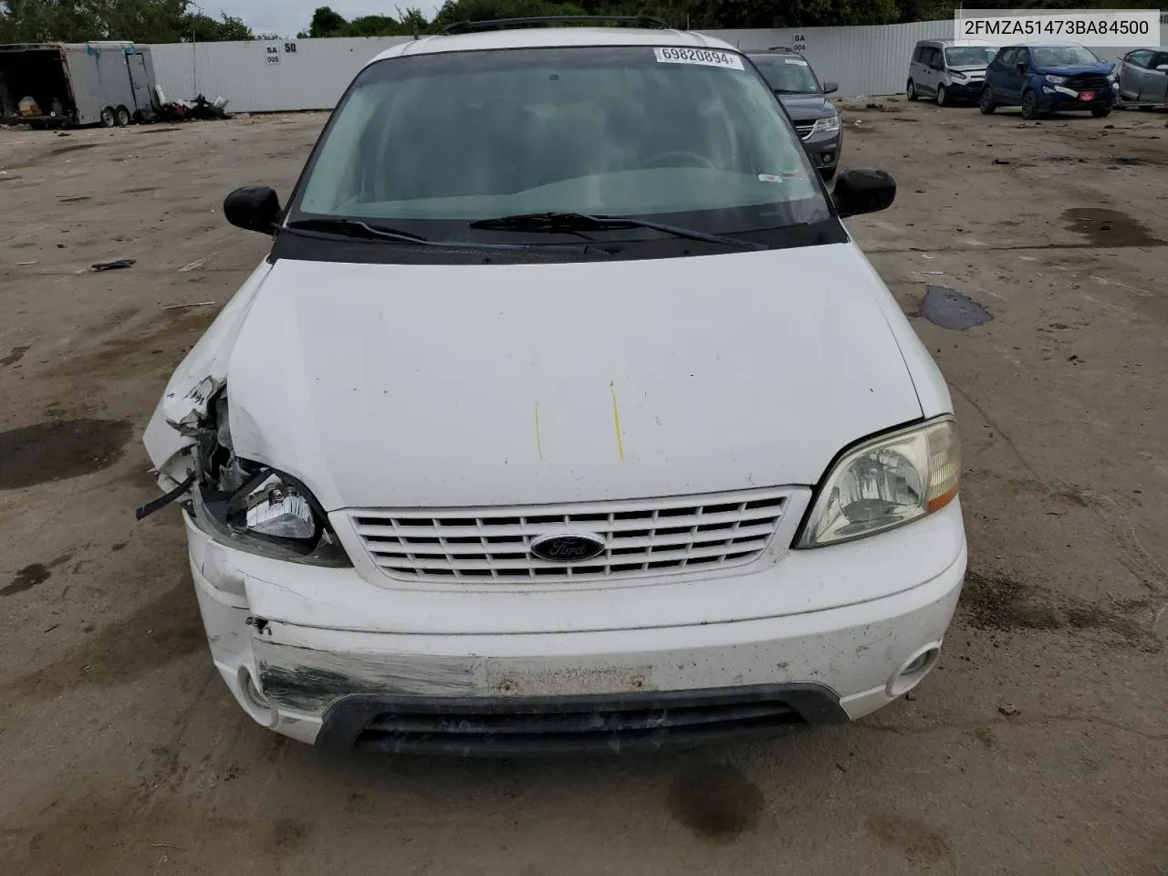 2003 Ford Windstar Lx VIN: 2FMZA51473BA84500 Lot: 69820894