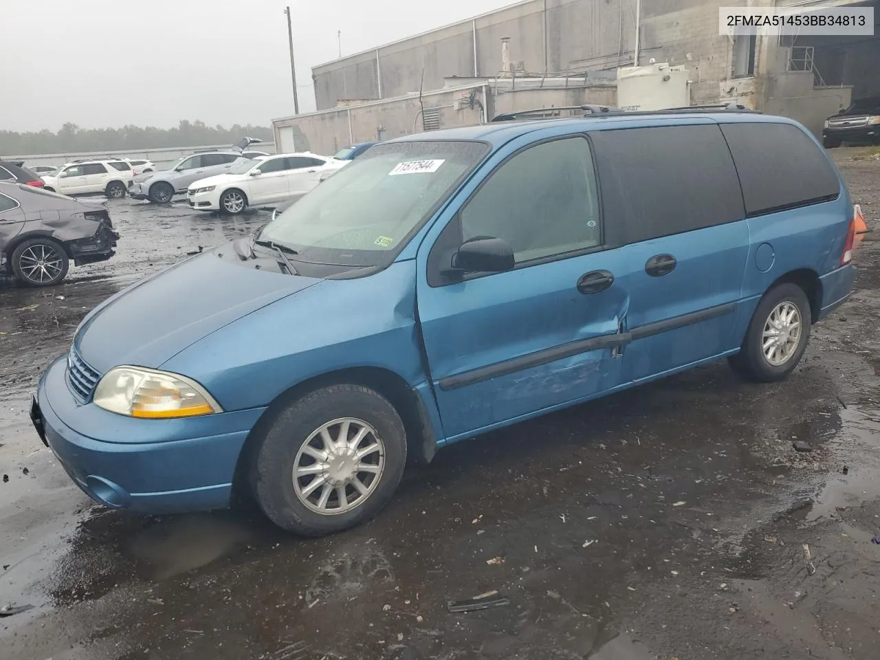 2003 Ford Windstar Lx VIN: 2FMZA51453BB34813 Lot: 71577544