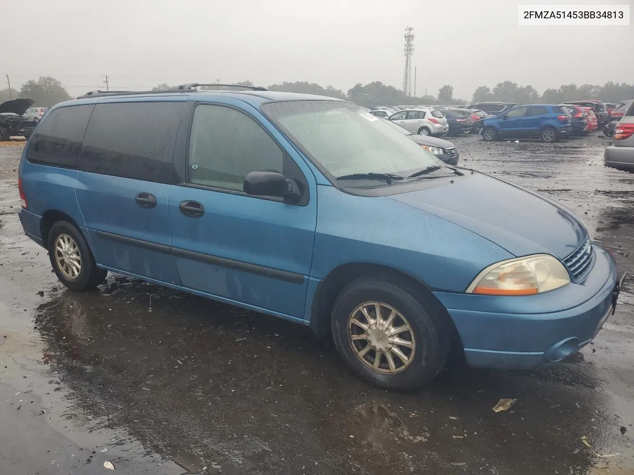 2003 Ford Windstar Lx VIN: 2FMZA51453BB34813 Lot: 71577544