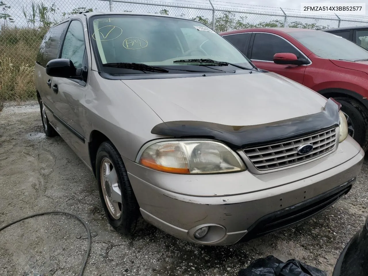 2003 Ford Windstar Lx VIN: 2FMZA514X3BB52577 Lot: 74034064