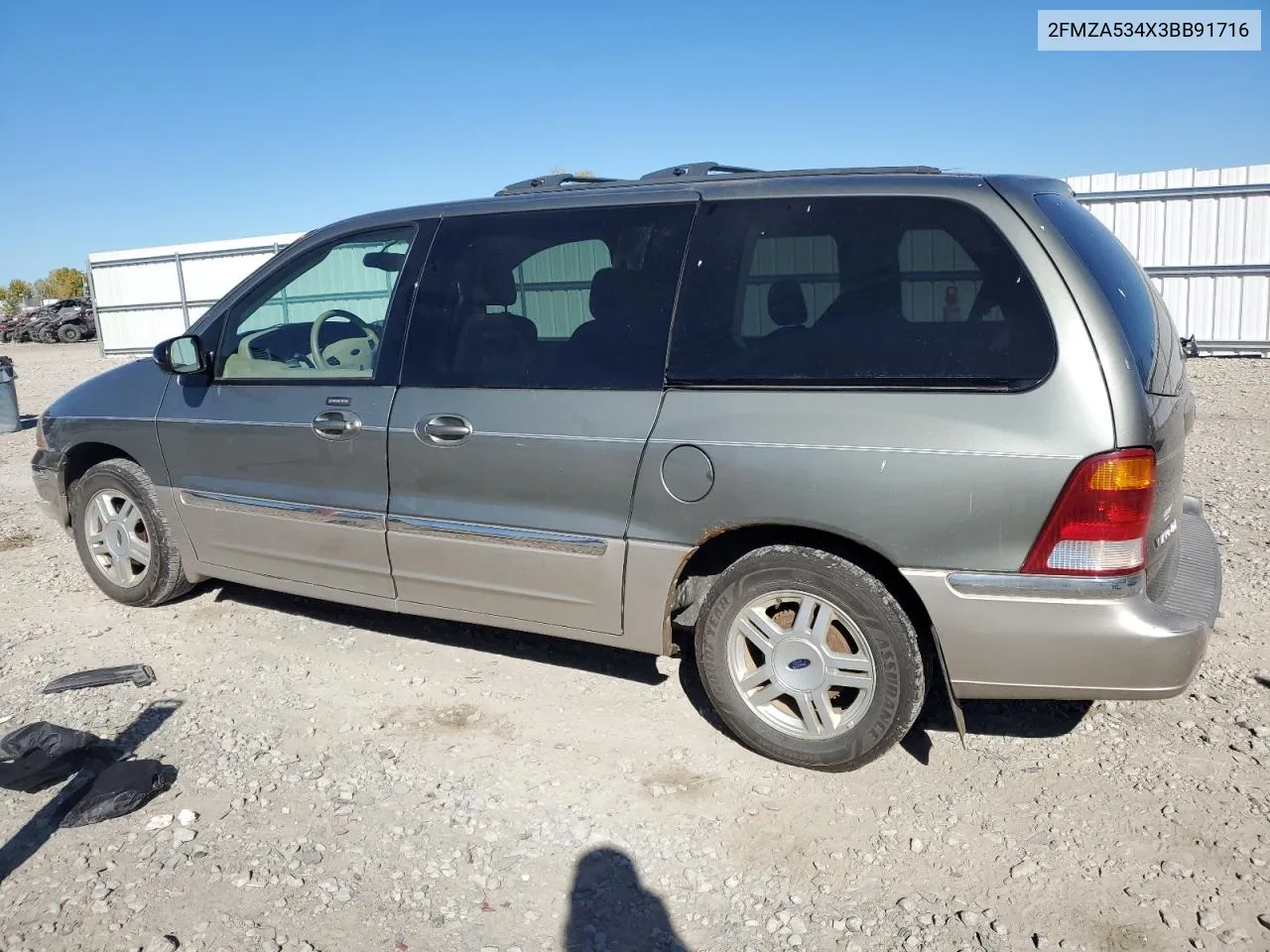 2003 Ford Windstar Sel VIN: 2FMZA534X3BB91716 Lot: 75205064