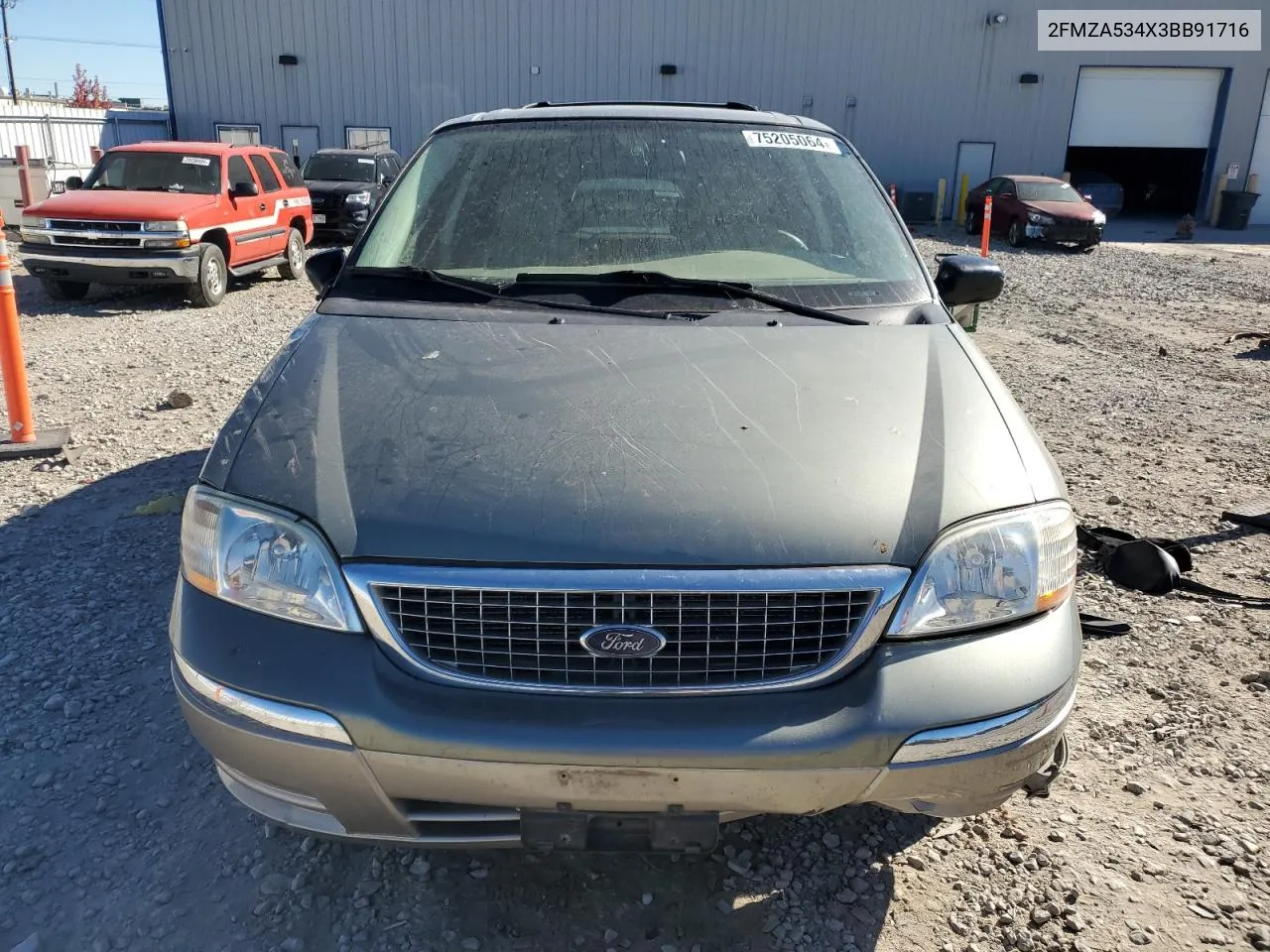 2003 Ford Windstar Sel VIN: 2FMZA534X3BB91716 Lot: 75205064