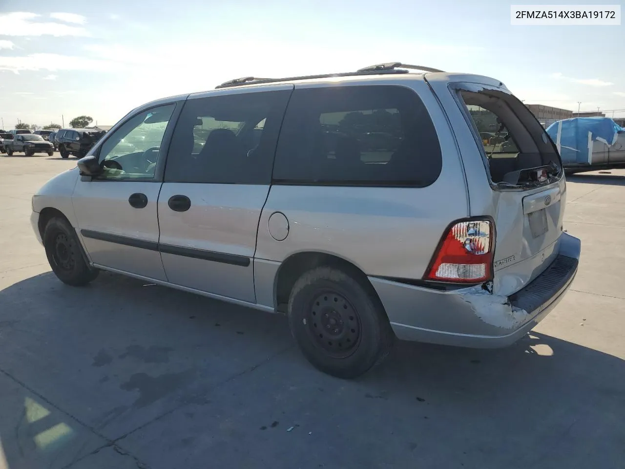 2003 Ford Windstar Lx VIN: 2FMZA514X3BA19172 Lot: 76029254