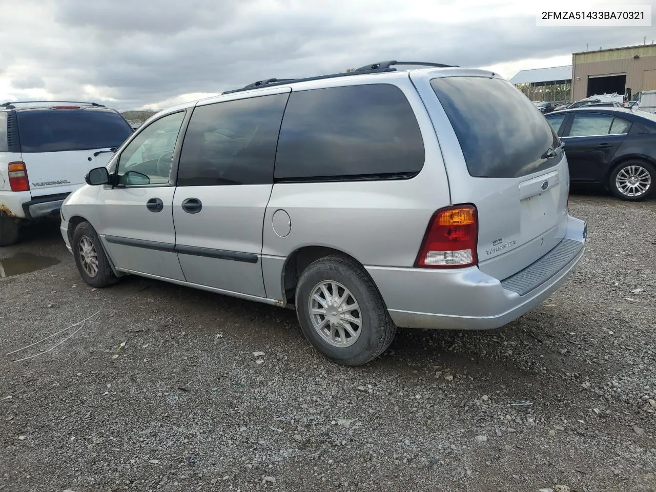 2003 Ford Windstar Lx VIN: 2FMZA51433BA70321 Lot: 77114094