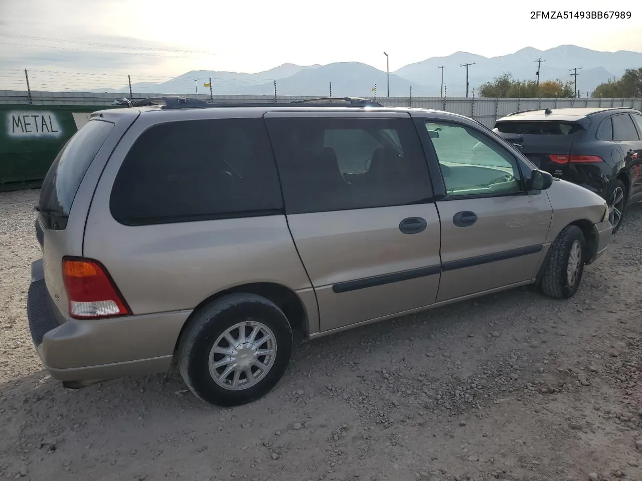 2003 Ford Windstar Lx VIN: 2FMZA51493BB67989 Lot: 78196954