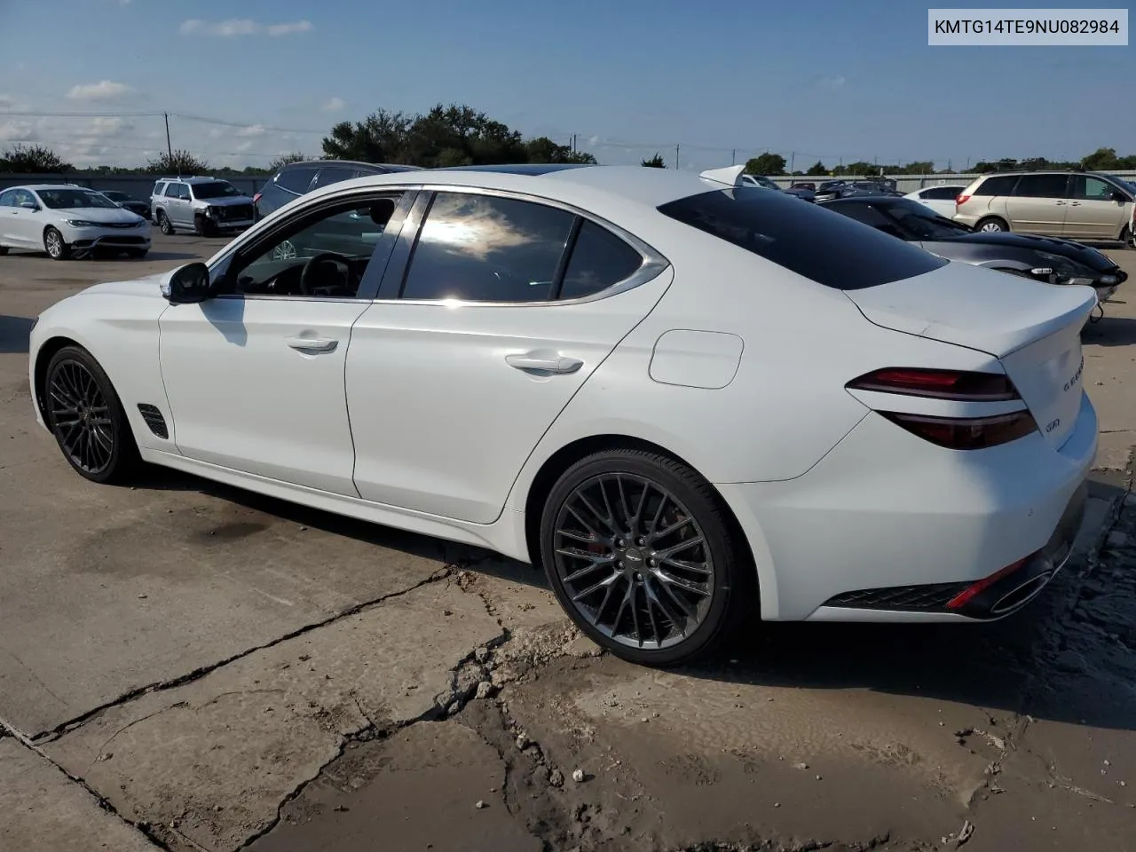 KMTG14TE9NU082984 2022 Genesis G70 Launch Edition