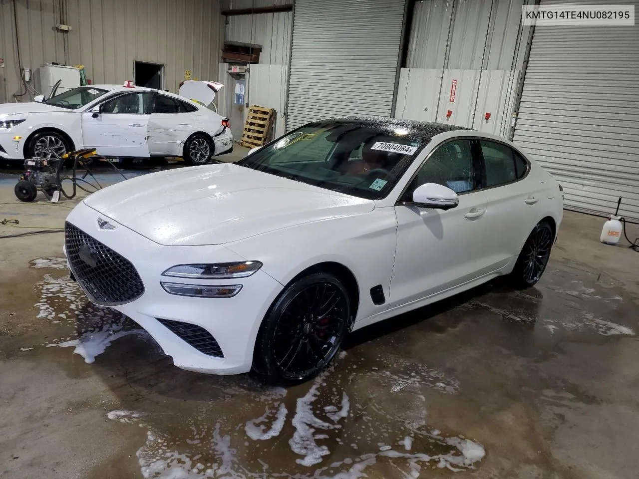 2022 Genesis G70 Launch Edition VIN: KMTG14TE4NU082195 Lot: 70804084