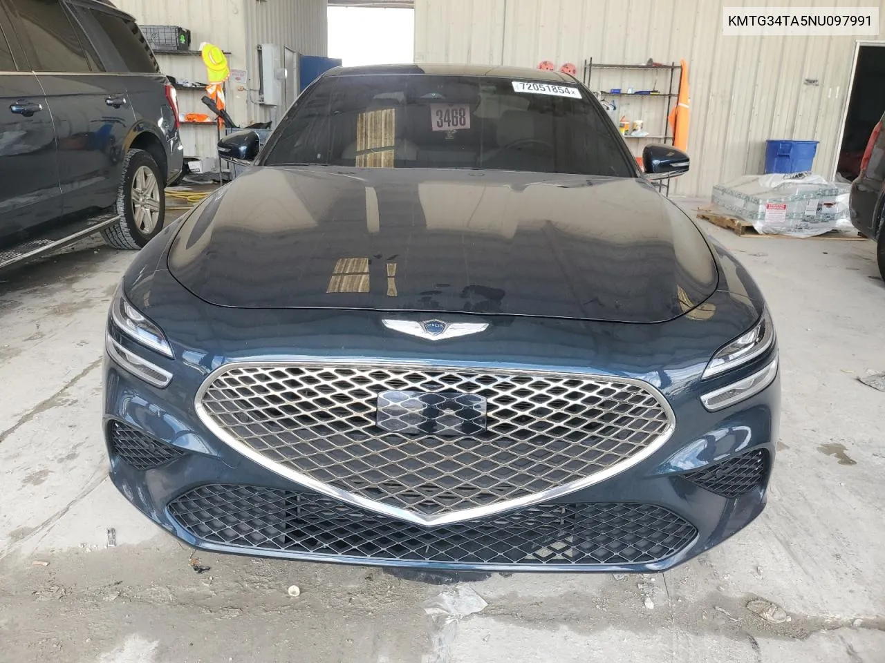 2022 Genesis G70 Base VIN: KMTG34TA5NU097991 Lot: 72051854