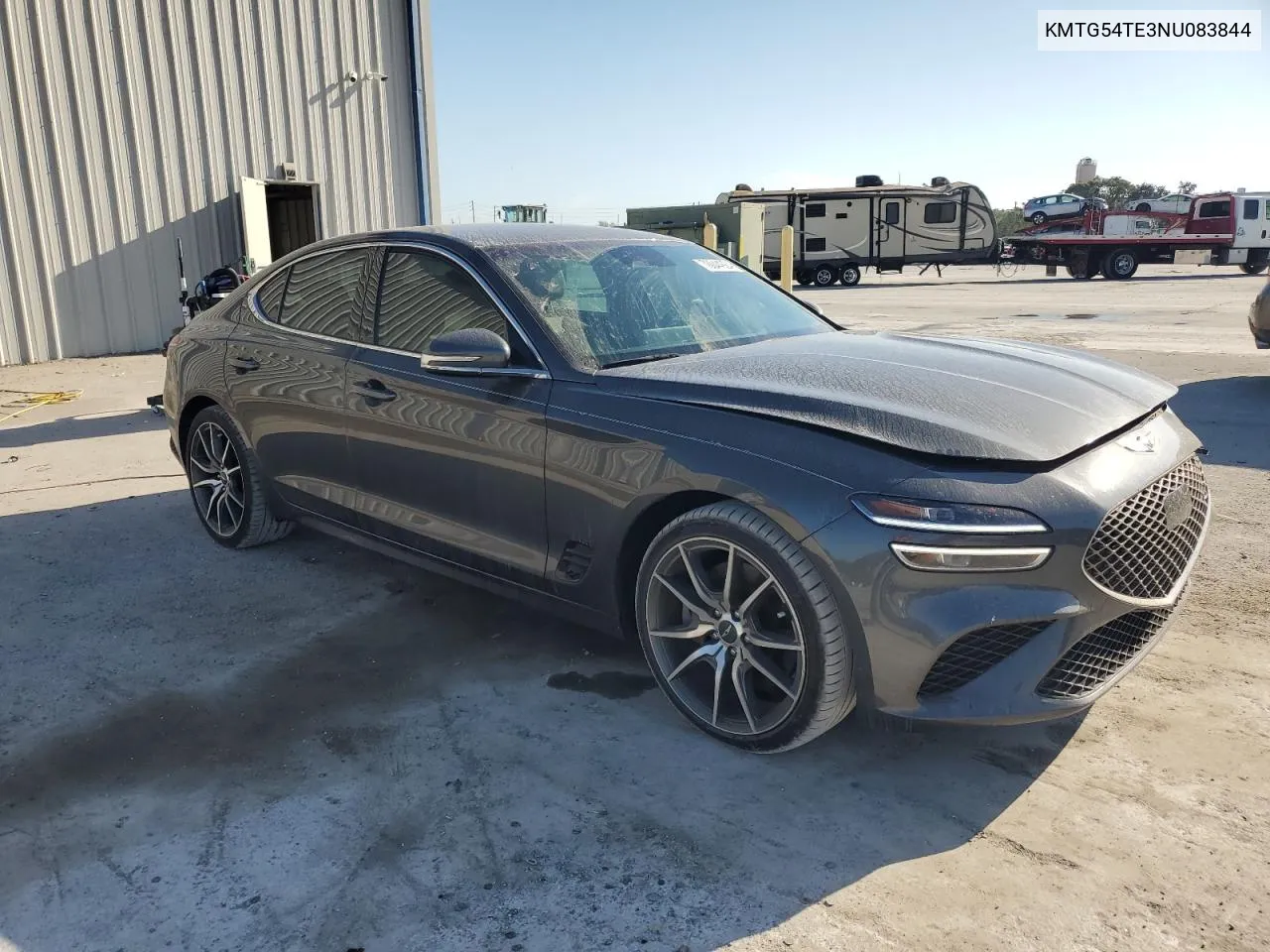 2022 Genesis G70 Base VIN: KMTG54TE3NU083844 Lot: 78044924