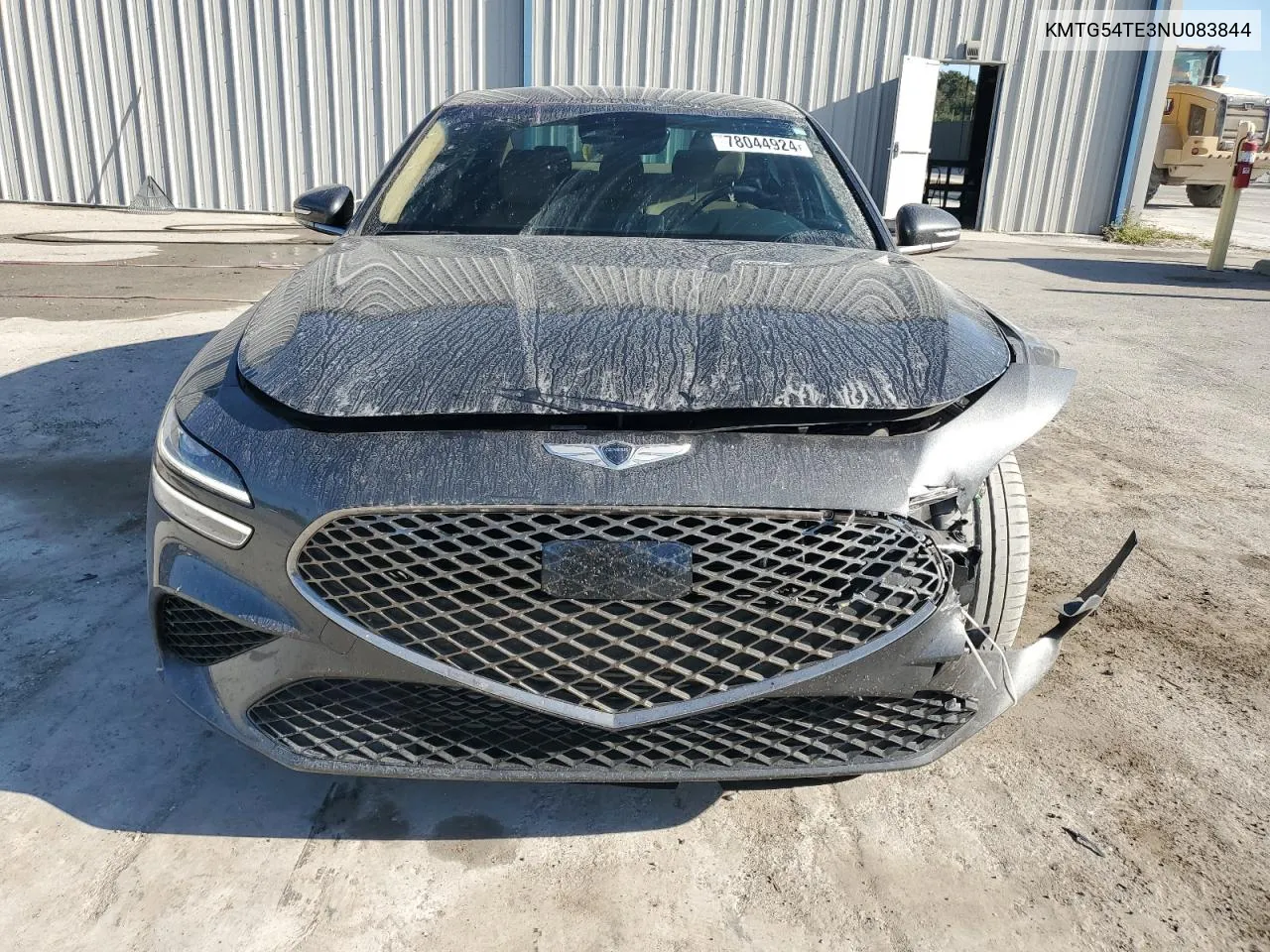 2022 Genesis G70 Base VIN: KMTG54TE3NU083844 Lot: 78044924