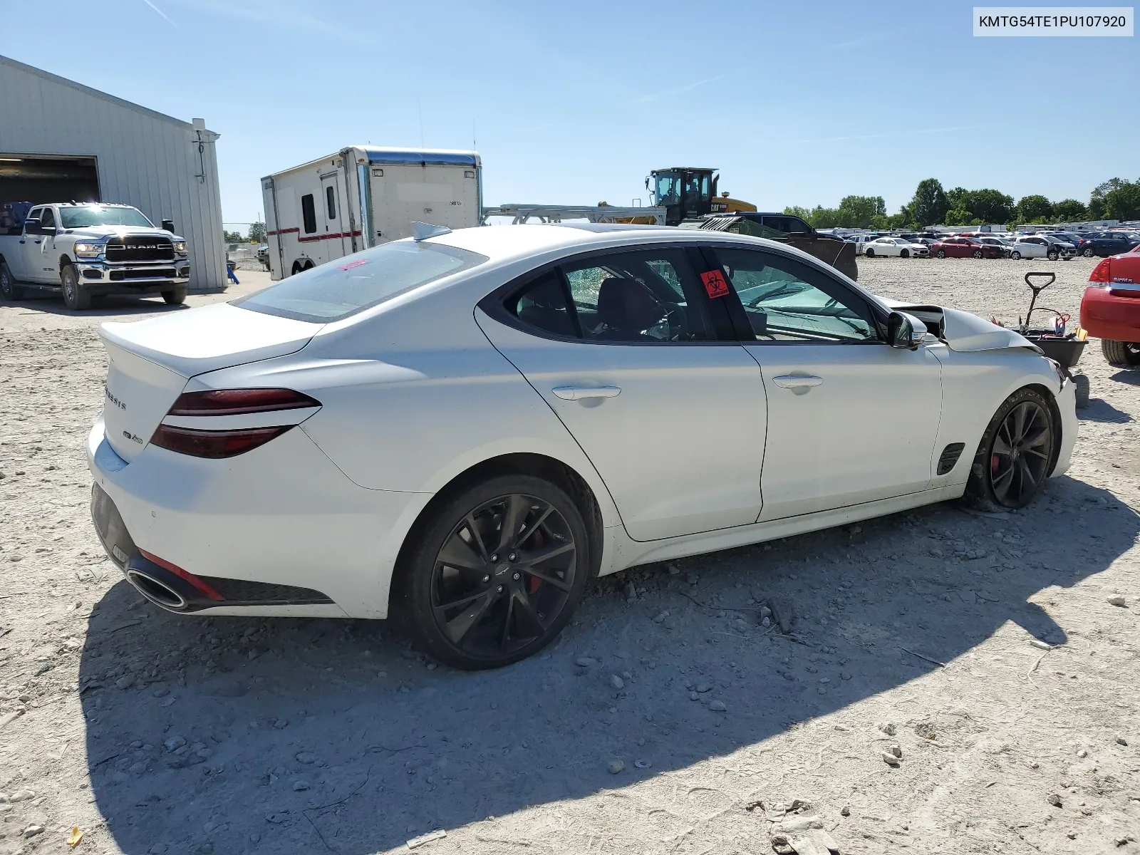 2023 Genesis G70 Base VIN: KMTG54TE1PU107920 Lot: 58430254