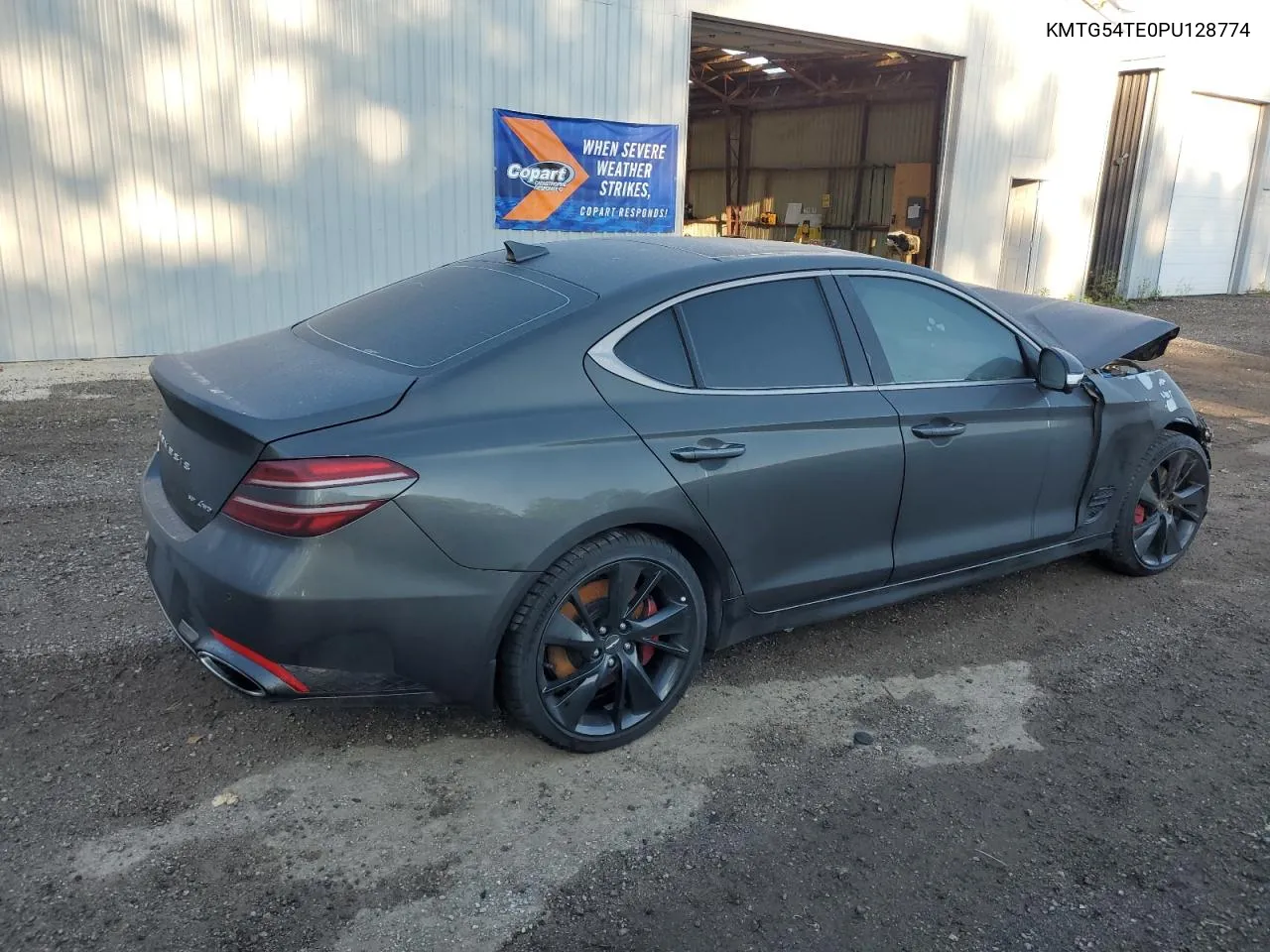 2023 Genesis G70 Base VIN: KMTG54TE0PU128774 Lot: 72209364