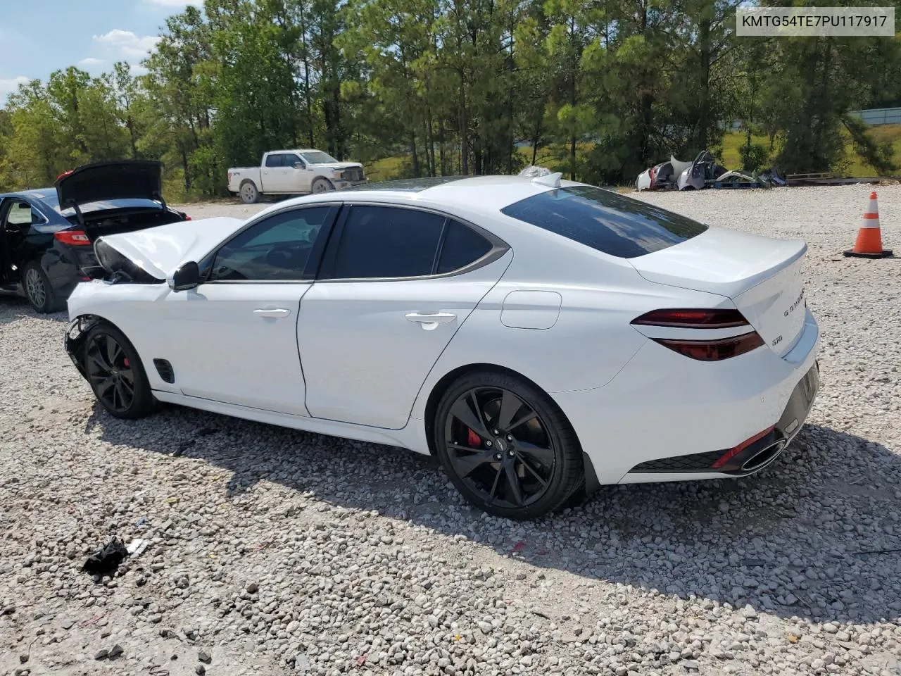 2023 Genesis G70 Base VIN: KMTG54TE7PU117917 Lot: 73748604