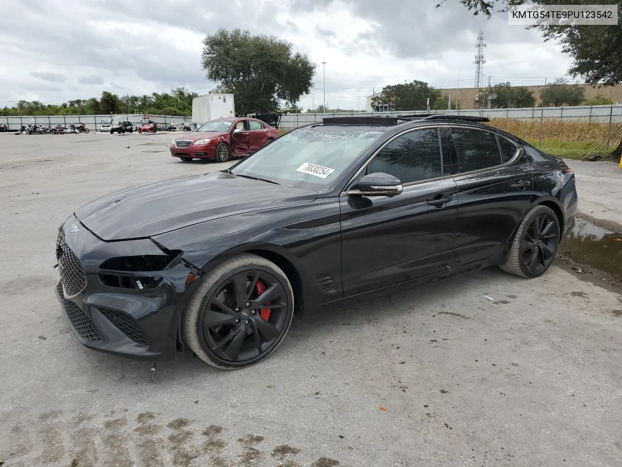 2023 Genesis G70 Base VIN: KMTG54TE9PU123542 Lot: 78830254