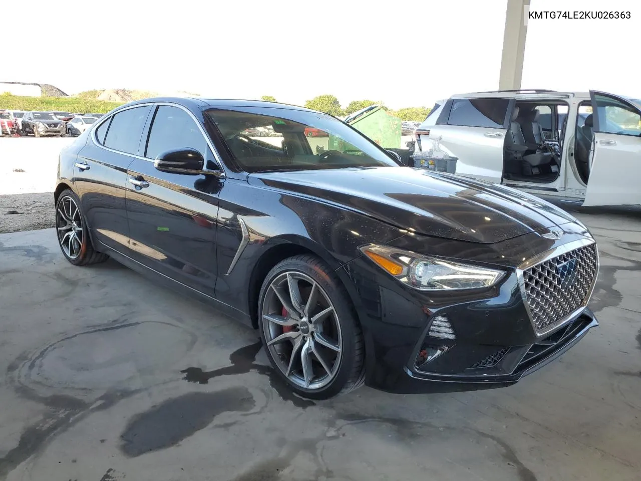 2019 Genesis G70 Elite VIN: KMTG74LE2KU026363 Lot: 56954414