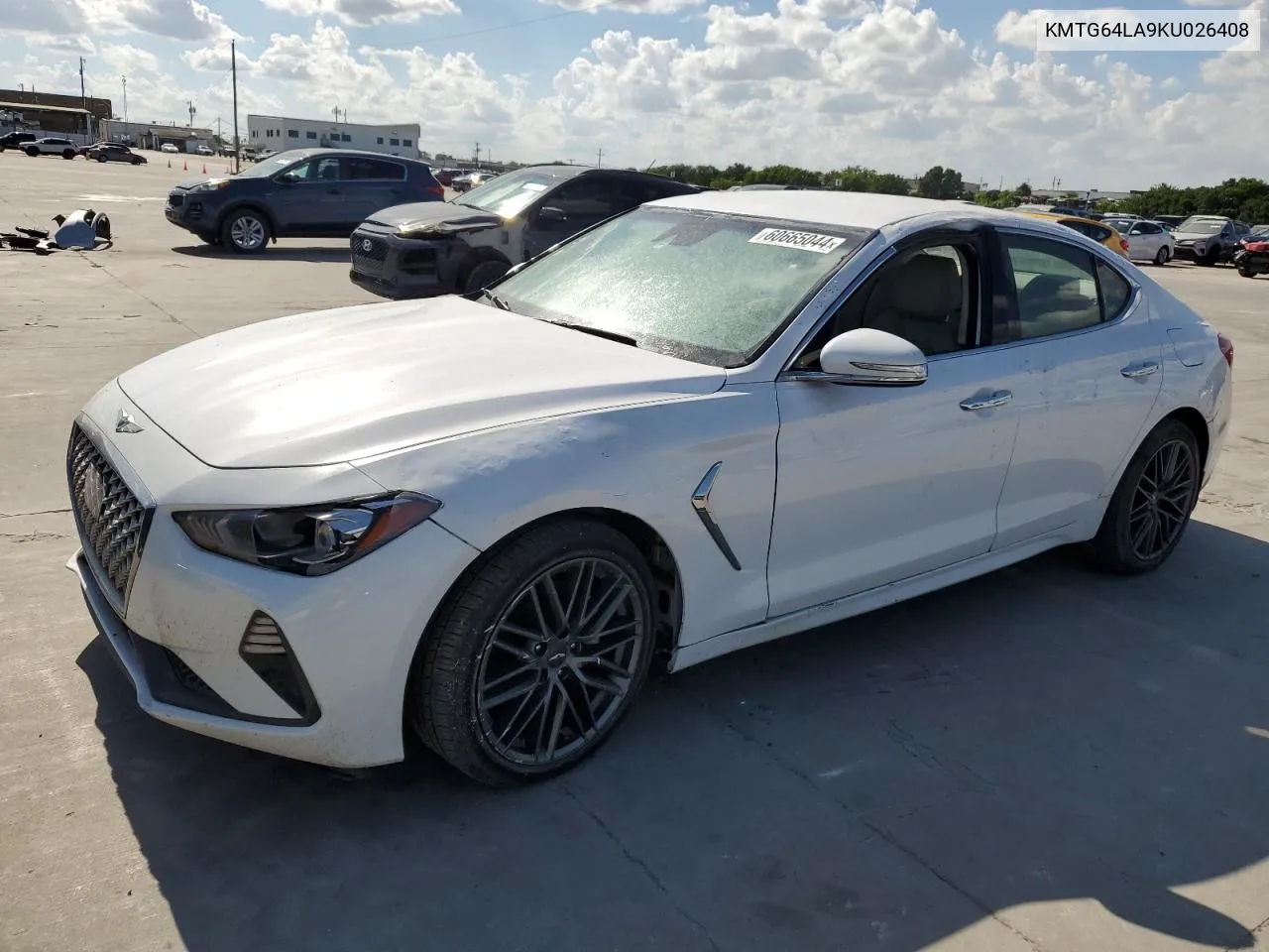 2019 Genesis G70 Advanced VIN: KMTG64LA9KU026408 Lot: 60665044