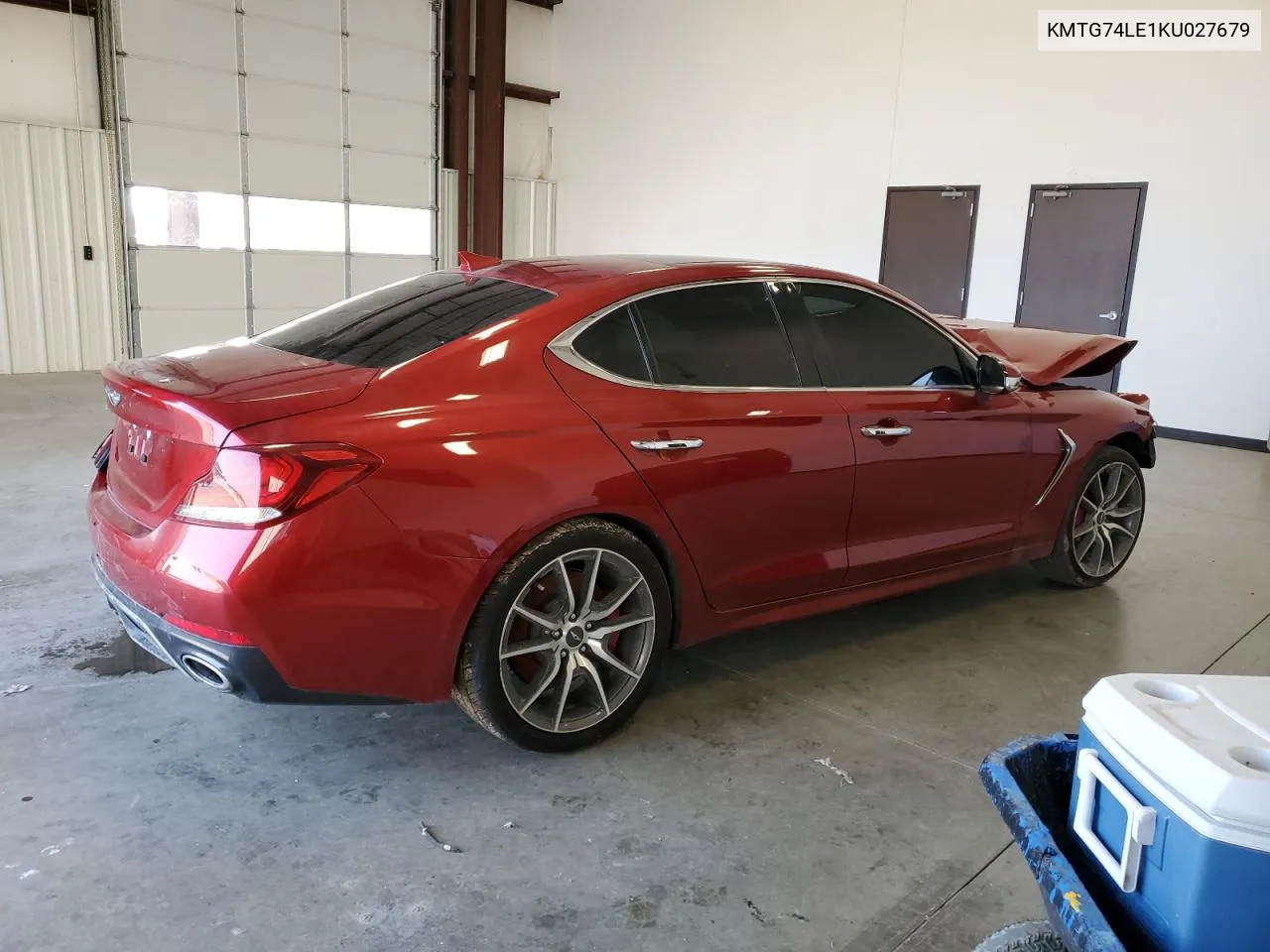 2019 Genesis G70 Elite VIN: KMTG74LE1KU027679 Lot: 61266494