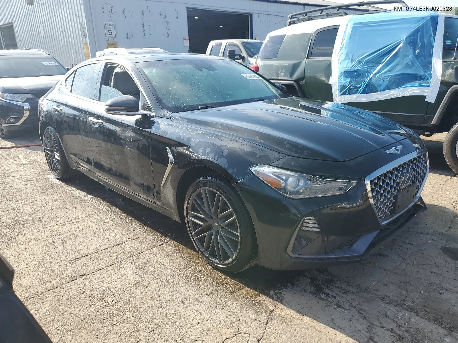 2019 Genesis G70 Elite VIN: KMTG74LE3KU020328 Lot: 65583944