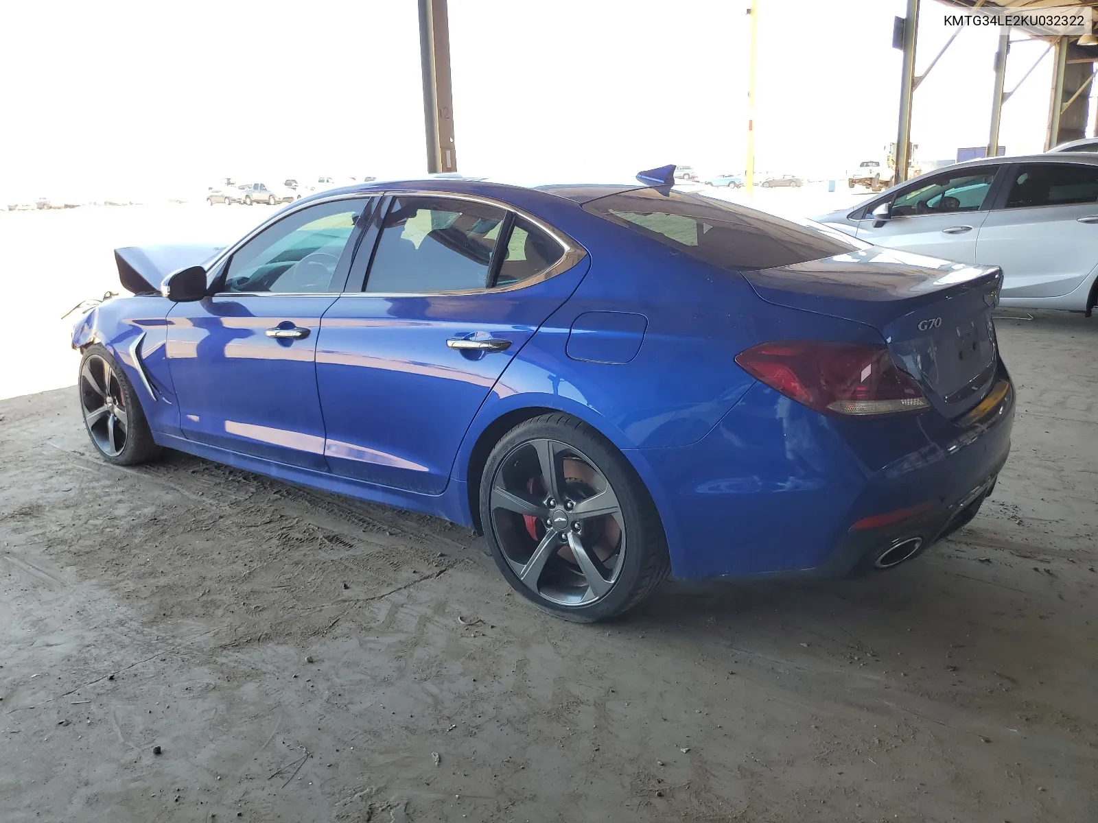 KMTG34LE2KU032322 2019 Genesis G70 Prestige