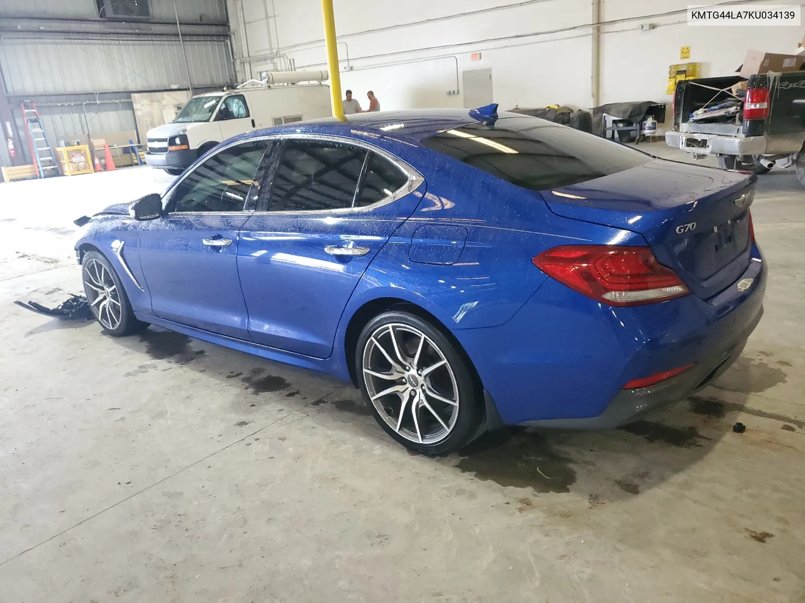 KMTG44LA7KU034139 2019 Genesis G70 Prestige