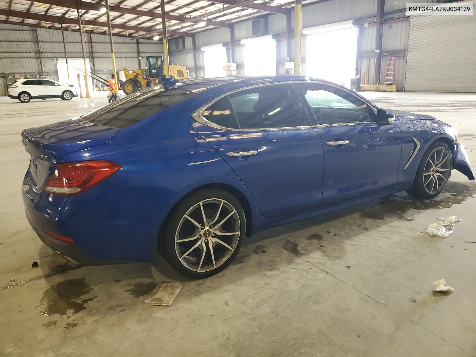 2019 Genesis G70 Prestige VIN: KMTG44LA7KU034139 Lot: 66030214