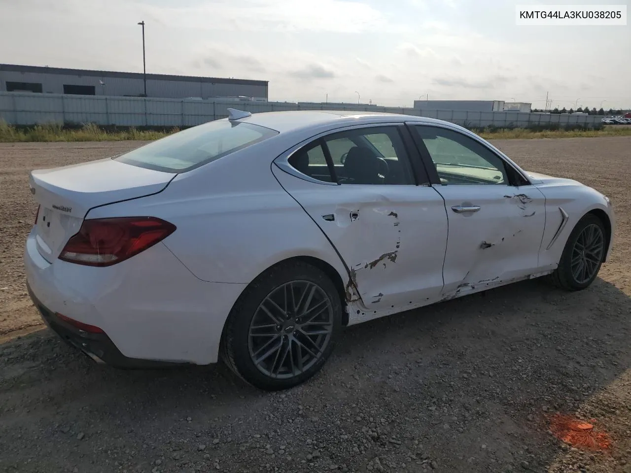 2019 Genesis G70 Prestige VIN: KMTG44LA3KU038205 Lot: 67048804