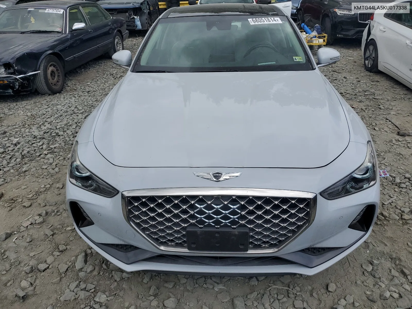 2019 Genesis G70 Prestige VIN: KMTG44LA5KU017338 Lot: 68051814