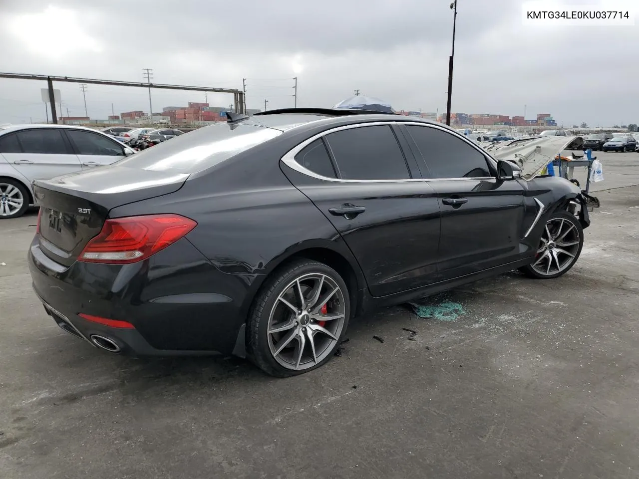 KMTG34LE0KU037714 2019 Genesis G70 Prestige