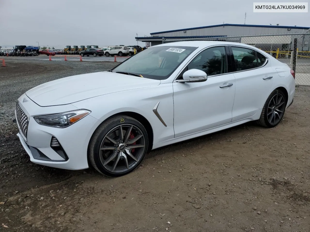 2019 Genesis G70 Sport VIN: KMTG24LA7KU034969 Lot: 69801924