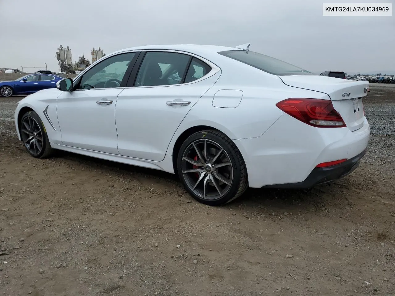 KMTG24LA7KU034969 2019 Genesis G70 Sport