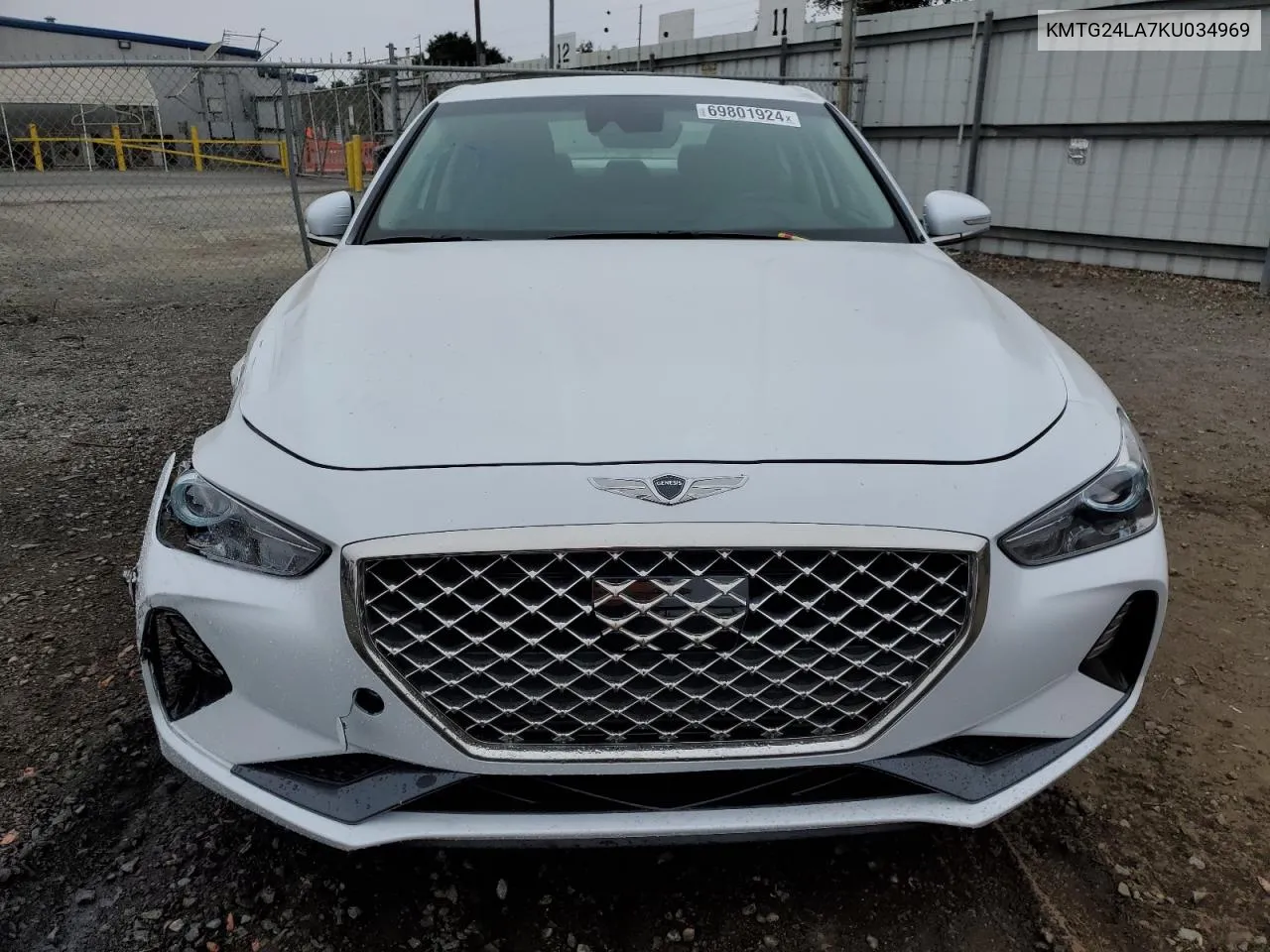 2019 Genesis G70 Sport VIN: KMTG24LA7KU034969 Lot: 69801924